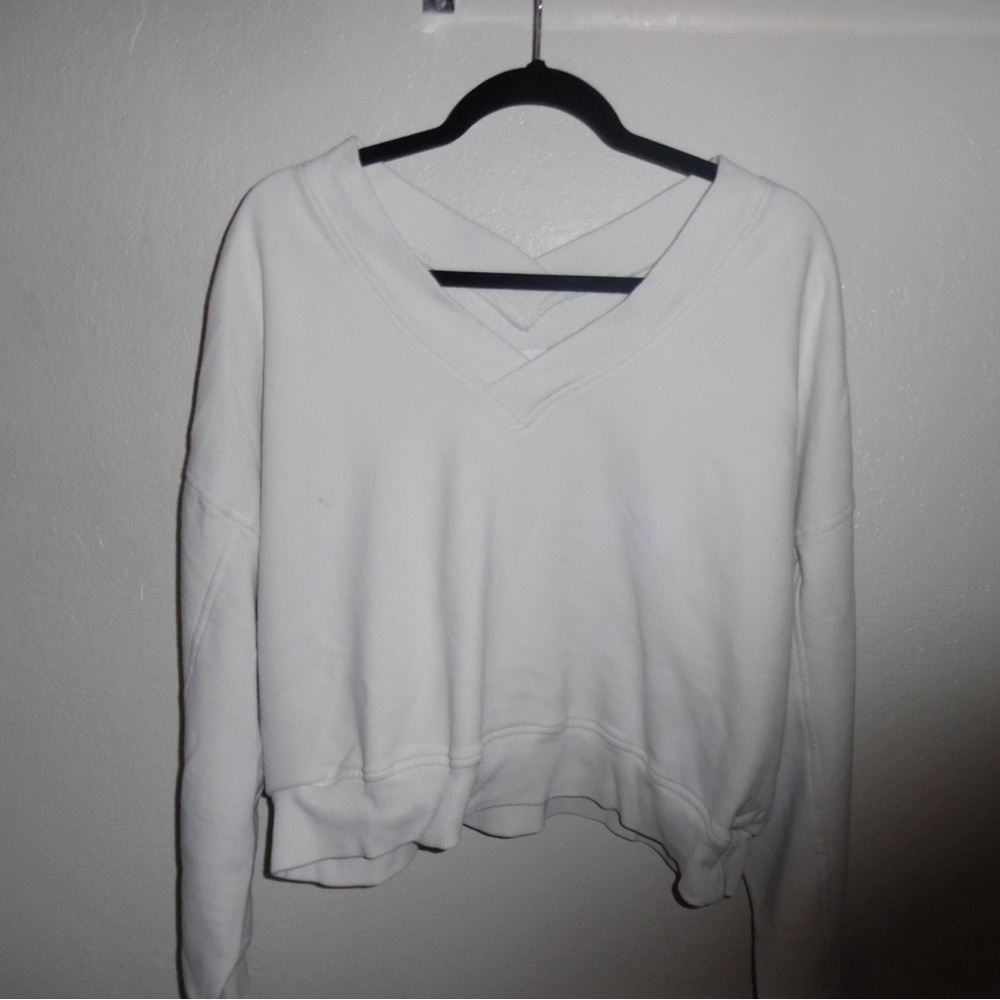 Aerie V Neck Sweatshirt